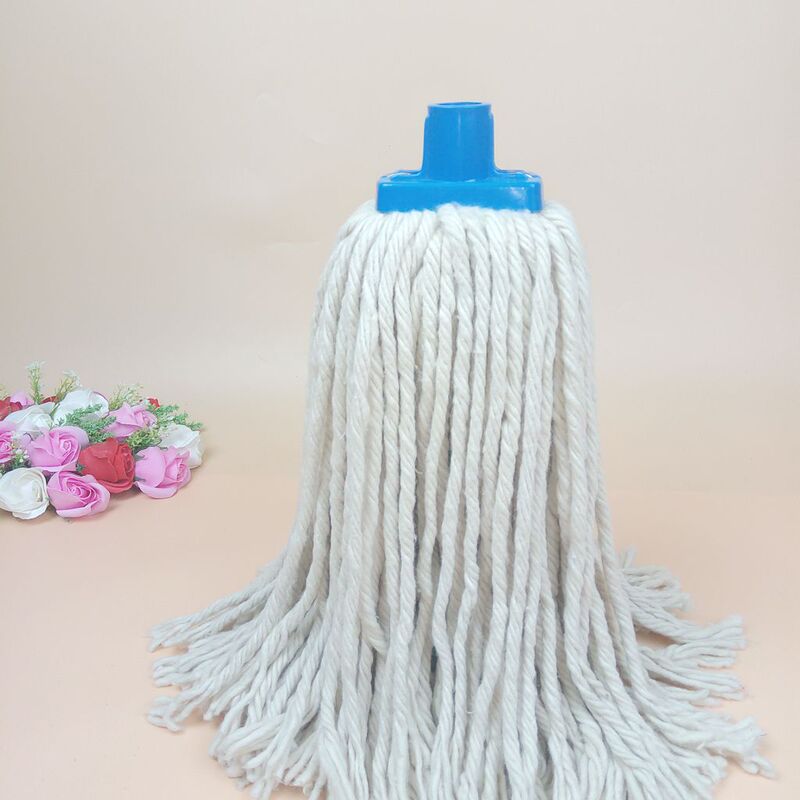 Cotton thread twist mop ordinary household round head mop floor mop absorbent mop foreign trade type