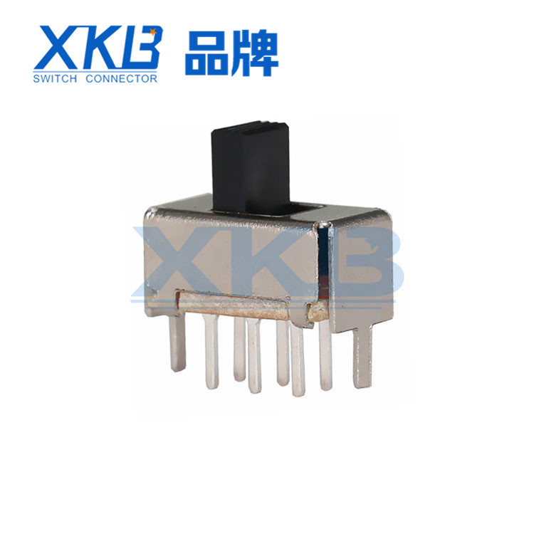 拨动开关22E01定位2P带灯微动轻触星坤XKB厂家代理打拿样品批发