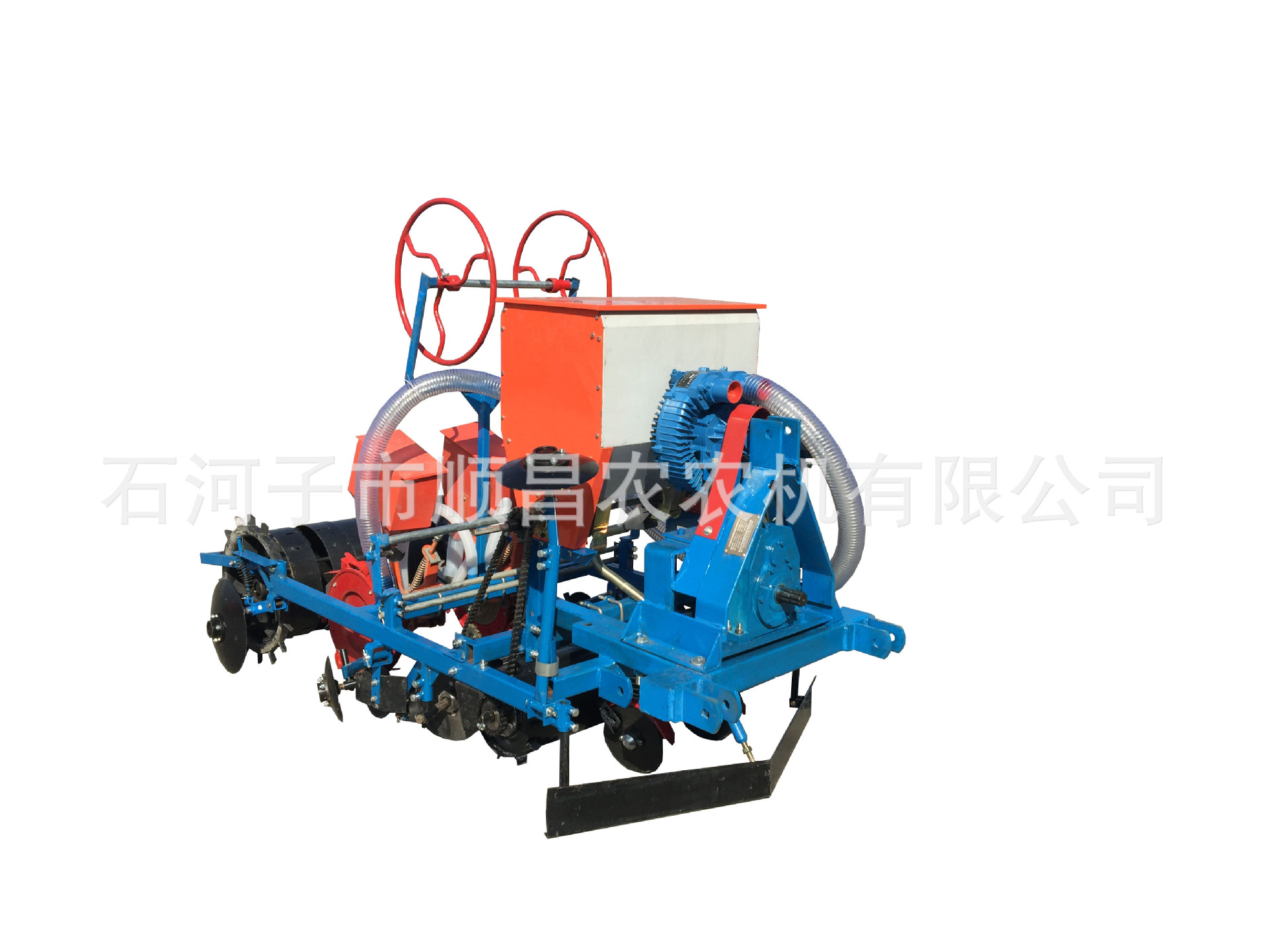 供应气吸式精量打瓜、玉米、南瓜、食葵铺膜播种机，可铺滴灌带