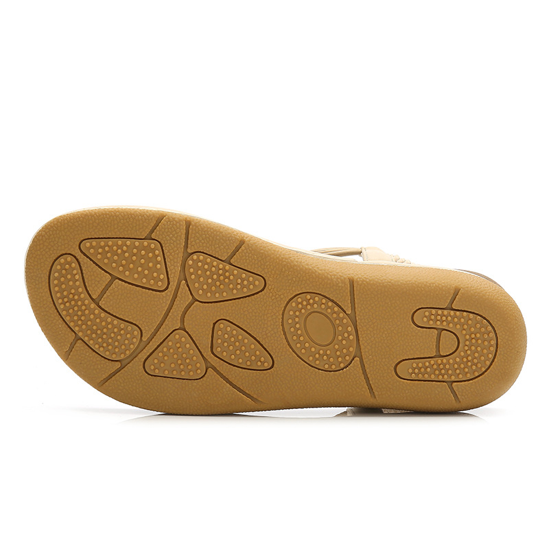 Cross-border supply 2025 new style sandal for women, thick-soled cake, large-sized women's sandal, fashionable Roman style, 36-43 undefined