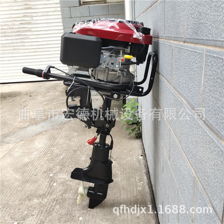 多型号船用推进器 立式汽油挂桨机 四冲程8马力挂浆机