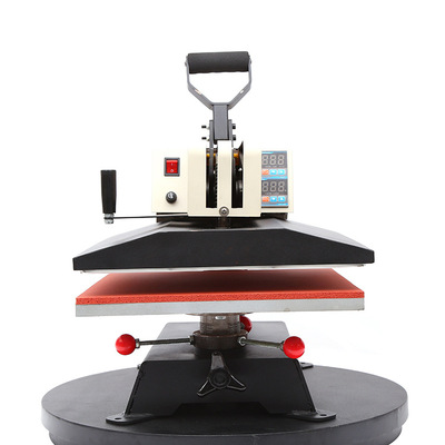 Korean high pressure Shaking head Heat Press Machine 38*38cm Thermal transfer machine equipment clothing T-shirt India No. Scalding drill wholesale