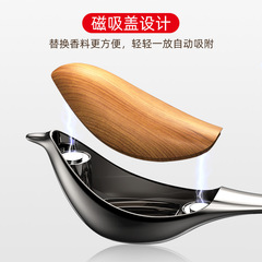 Car-mounted aromatherapy pendant with zeolite—elegant solid decorative piece for car air vents, featuring a creative perfume holder. Perfect as a new-season gift!