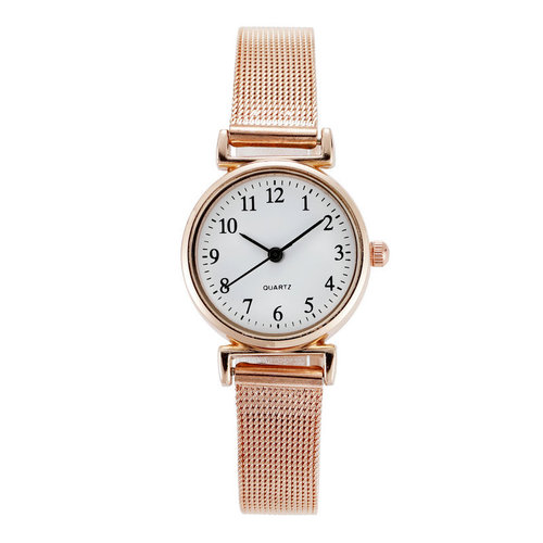 Retro watch for female students Korean version simple fashion trend casual atmosphere ins college Harajuku style quartz watch for women