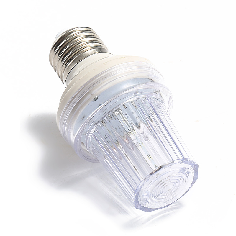 In-Stock E27 Screw Base B22 Bayonet Led Strobe Light Slow Flash Bulb Burst Flash Light Outdoor Waterproof Light High Brightness Strong Light