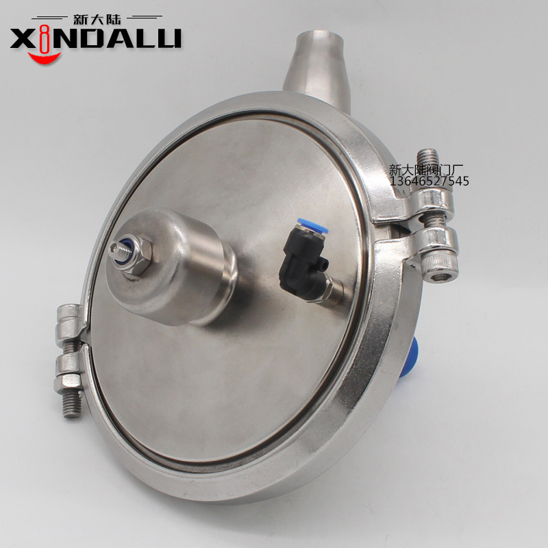 新大陆恒压阀 304食品级气动稳压恒压阀 平衡压力焊接灌顶恒压阀