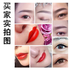 Xiu Doctor Micropigmentation with Fog Needle for Round Three Closure Semi-Permanent Handmade Fog Brow Needle with Round Five Dispersion Needle and Small Gold Needle