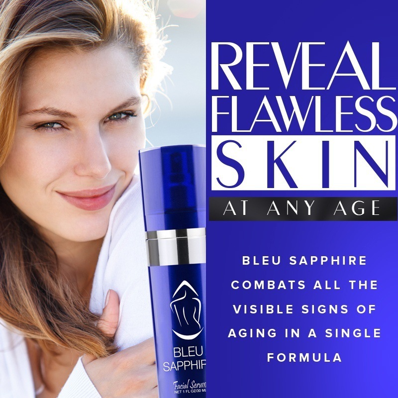 外贸爆款面部精华素BLUE SAPPHIRE 抗皱防衰老精华素面部护理液|ms