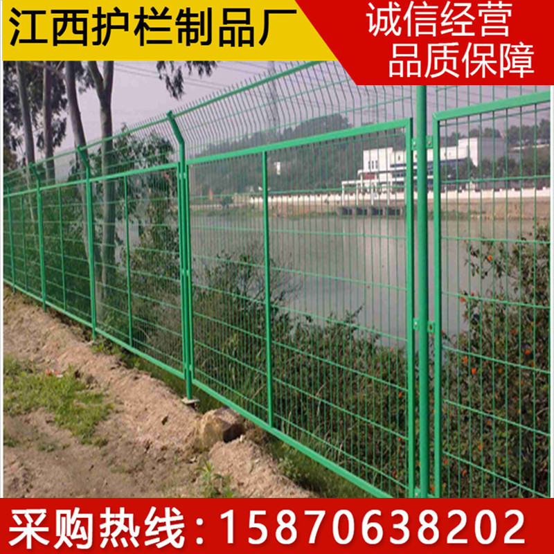 边框护栏 铁丝网 围栏 江西南昌实体厂家 铁路护栏 果园围栏