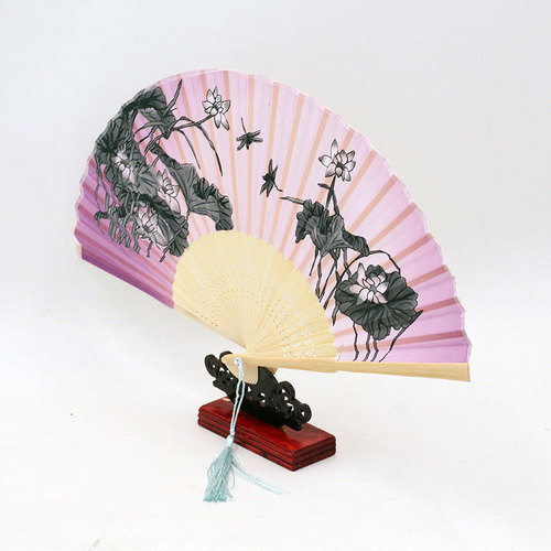 New Yixiao Fan Handicraft Bamboo Fan Home Living Room Decoration Origami Fan Animation Fan Gift Wholesale
