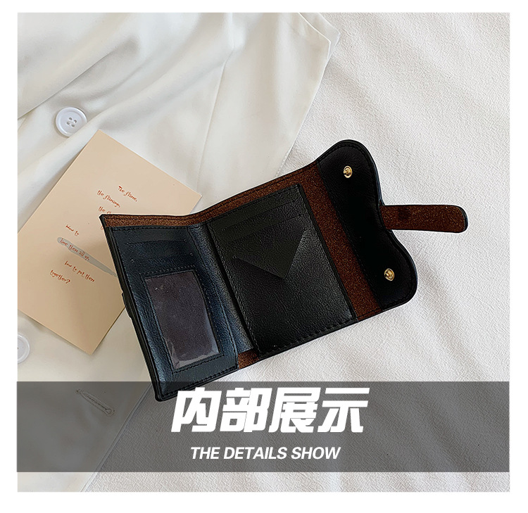 Fashion Multi-card Solid Color Wallet Wholesale display picture 2