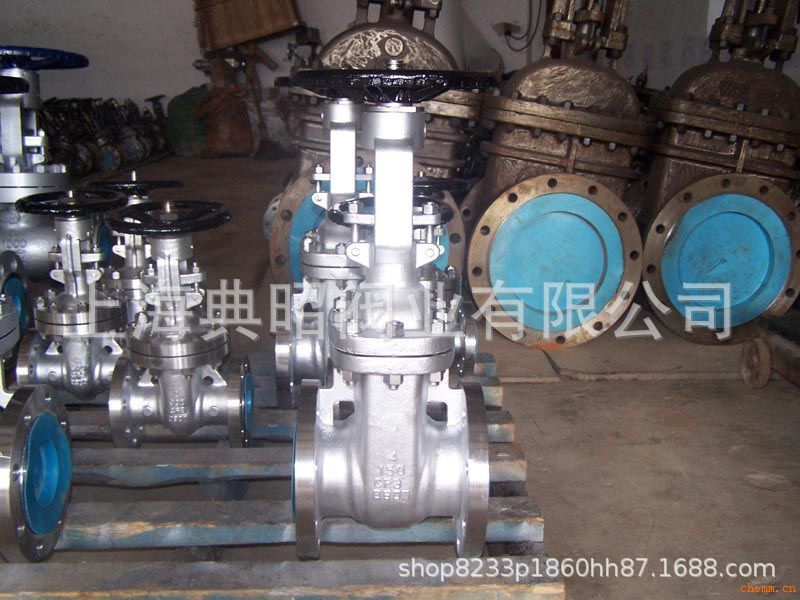 美标闸阀 不锈钢美标法兰闸阀 上海美标阀门