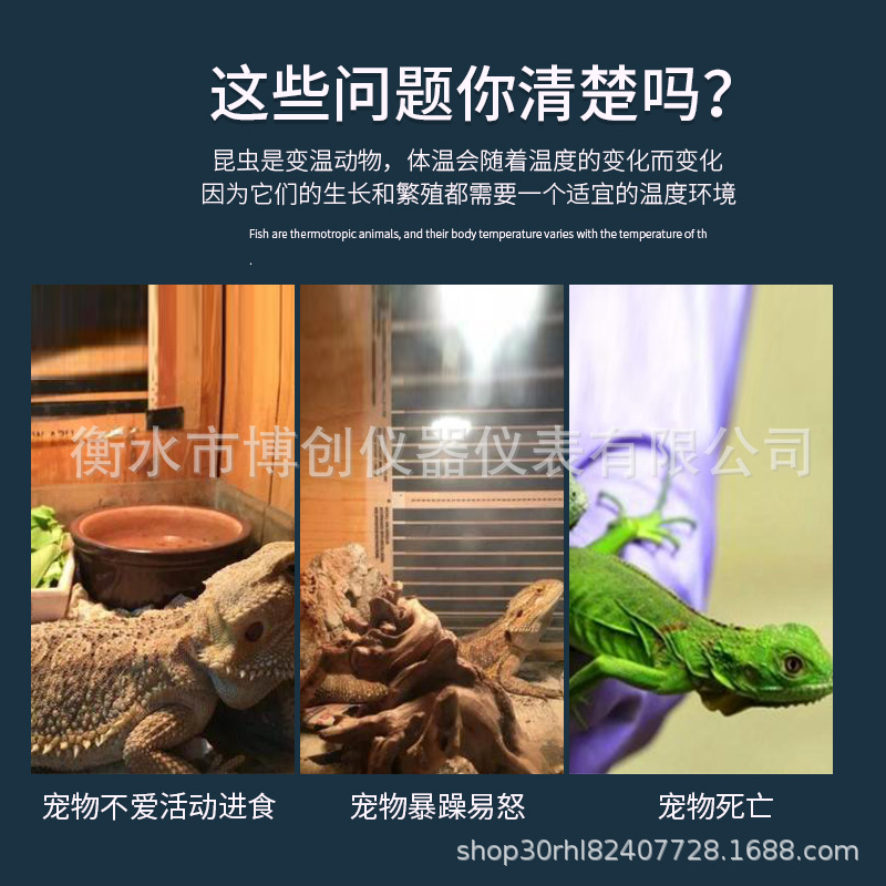 (2개) HT-2 전자 온도 및 습도 미터 등반 애완 동물 상자 온도 및 습도 미터 임베디드 온도 및 습도 미터 등반 애완 동물 용품