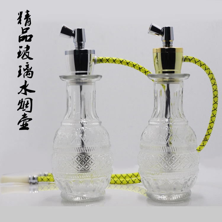 glass transparent universal hookah