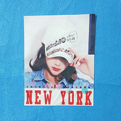 直供现货服装辅料烫画贴手工订珠数码印花图案T恤衫布帖定做加工|ms