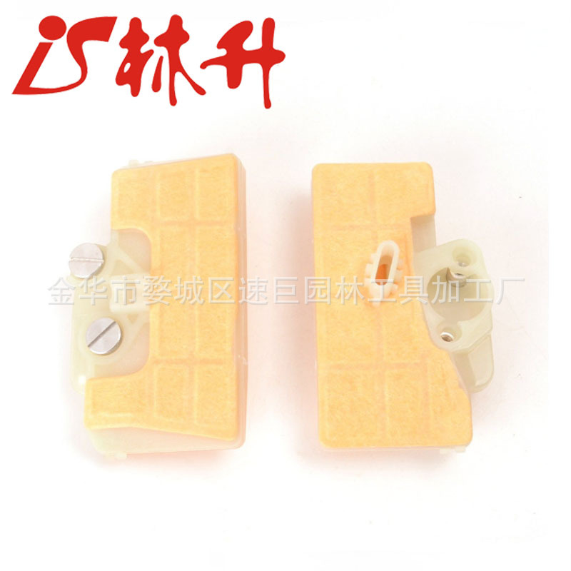 燃油机空气滤清器 油锯割草机290纸空滤 园林滤芯1127