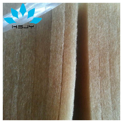 G4合成纤维初效空气过滤棉日本耐高温过滤棉金黄色耐高温350度|ru