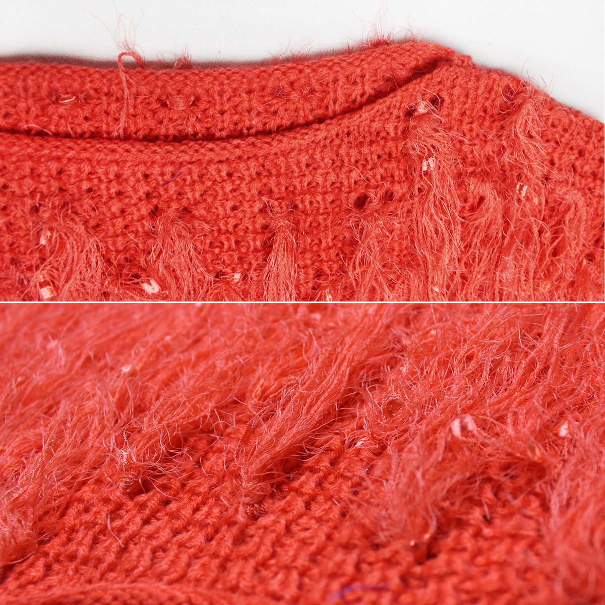 Handmade Tassel Knitted Sweater NSSCJ95070