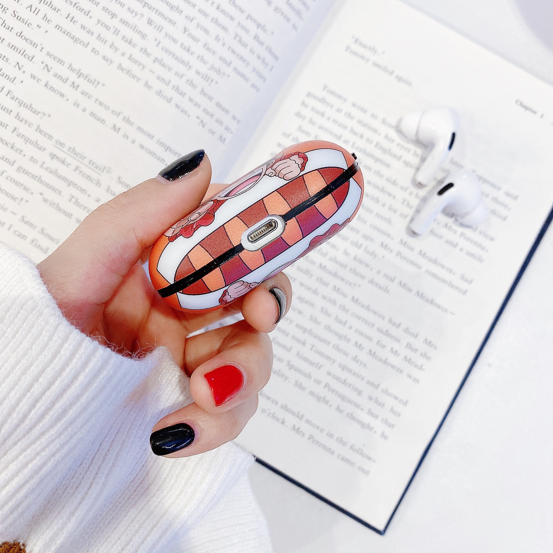 Protective Cartoon AirPods Case