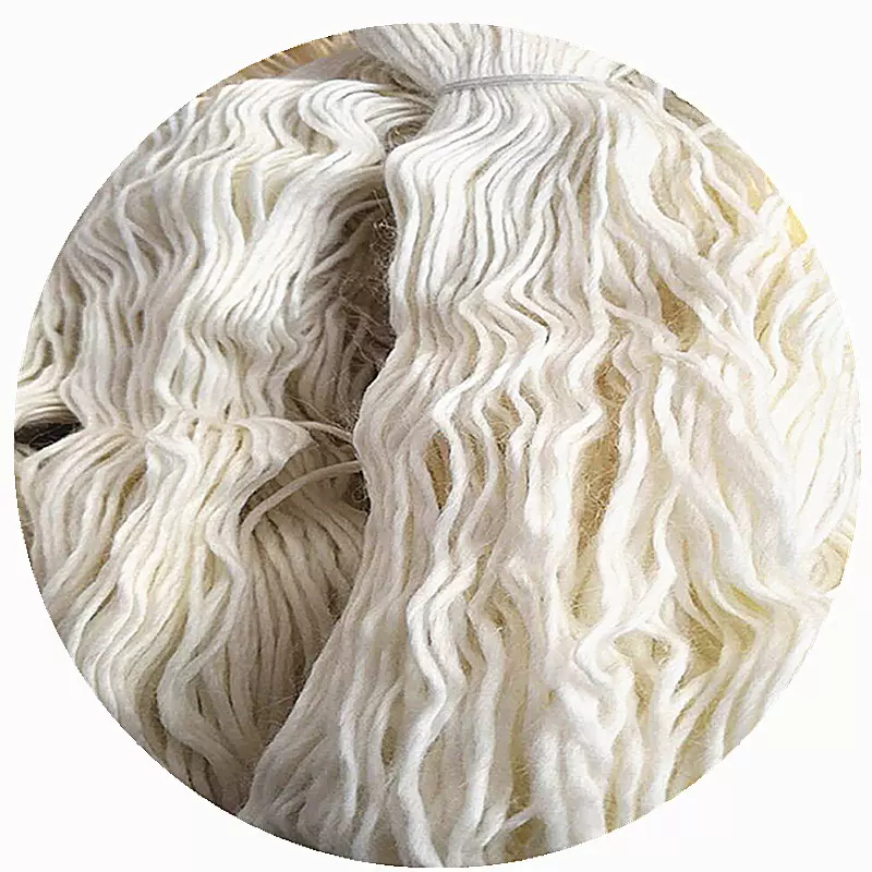 2.4NM/1股羊驼毛6%羊毛24%尼龙15%腈纶55%冰岛毛羊毛冰岛毛手混线