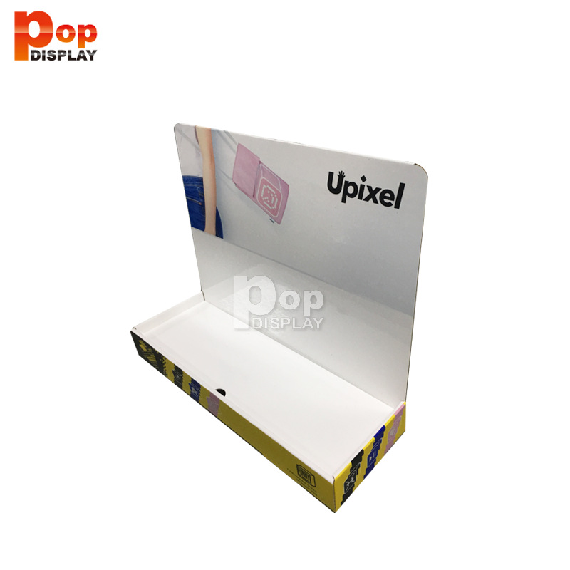 产品展示盒PDQ厂家定制桌面展示盒加厚特硬瓦楞促销纸展示盒定做