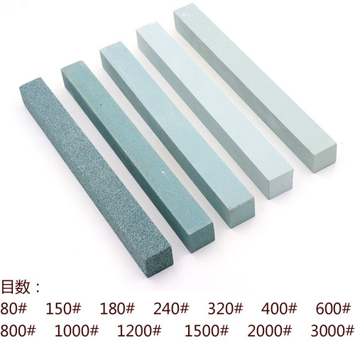 Jade polishing sand strip, oil stone strip, silicon carbide oil stone, square 200*20*20MM