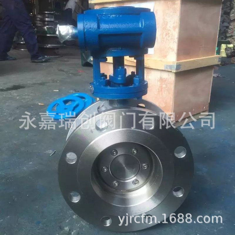 瑞创阀门-三偏心硬密封蝶阀 中体 D343W-10P 厂家直销风阀涡轮
