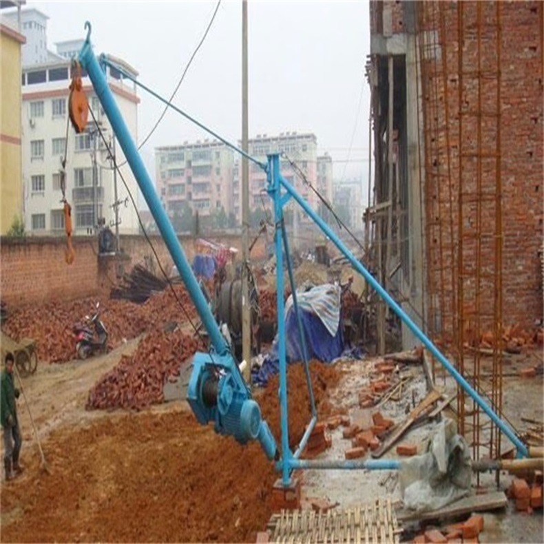 明工 扒杆吊 爬杆吊 高速扒杆小吊机 高速扒杆吊运机 三角吊-阿里巴巴