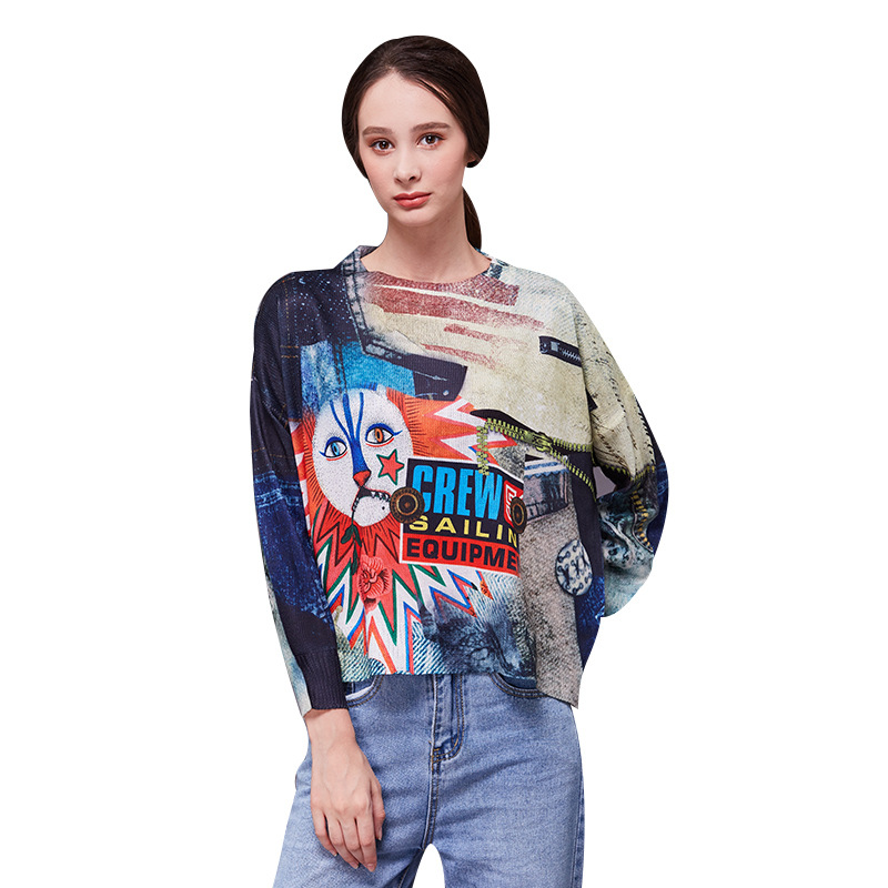 Pull femme en Fil lisse - Ref 3414750 Image 5