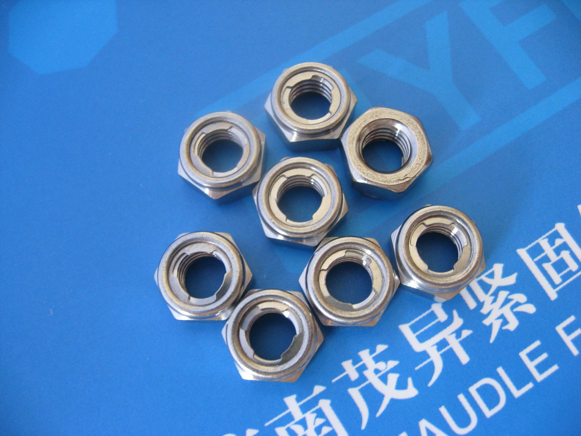 不锈钢全金属钢片锁紧螺母JISB1199-1-2001