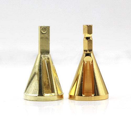 Deburring external chamfering tool, angle grinding and edge trimming, deburring, suitable for chuck electric drill tools, new chamfering tools wholesale