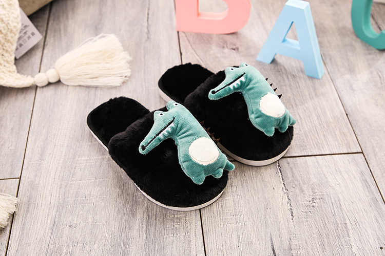 children dinosaur slippers plush children cotton slippers NSPE10021