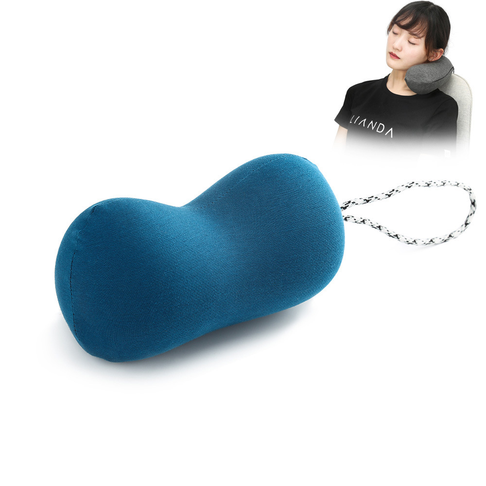 new pattern white collar Decompression tool convenient Carry Memory Foam Slow rebound Pillow core Short distance travel pillow Pendant