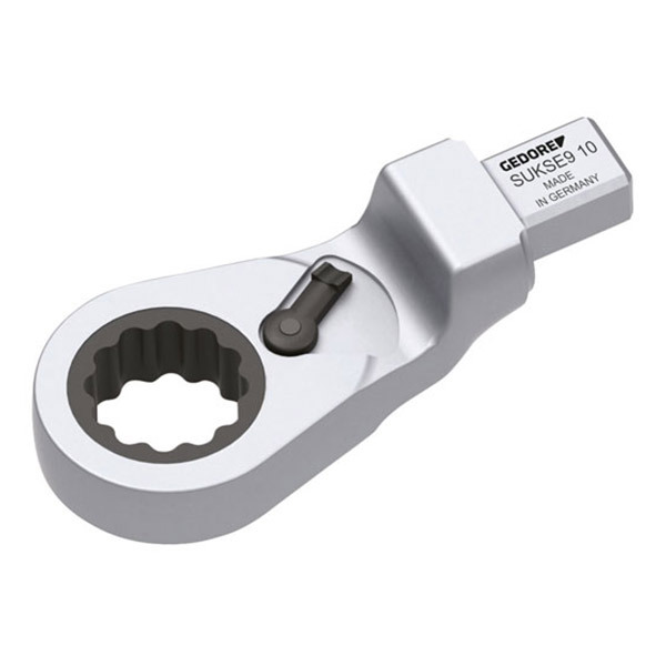 SUKSE方形梅花棘轮扳手头，双向(9×12）GEDORE/吉多瑞SUKSE9131