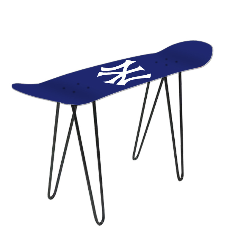 Skateboard Stool Stand Skateboard Chair Iron Stool Stool Foot Skateboard Decoration Skateboard Bar Skateboard