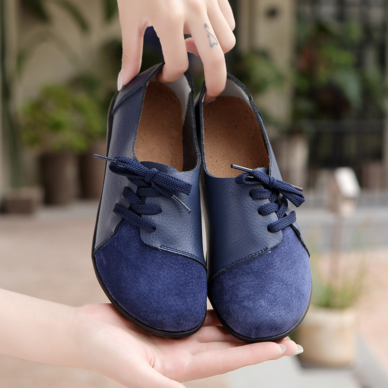 Large Women Shoes Casual Versatile Single Shoes Low