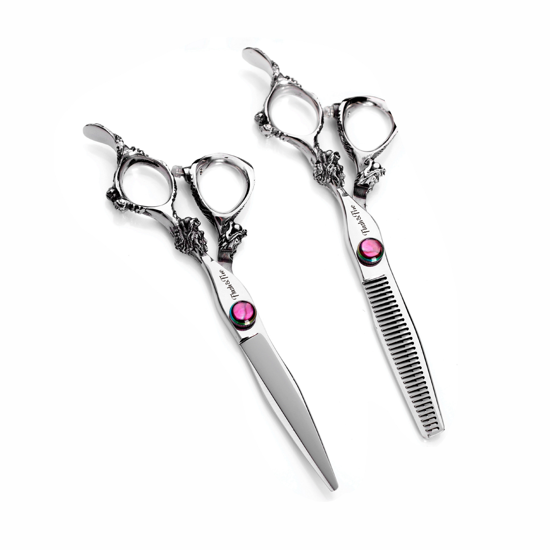 Flash Fire剪刀理发剪刀批发美发剪美发剪刀440c理发剪剪刀批发