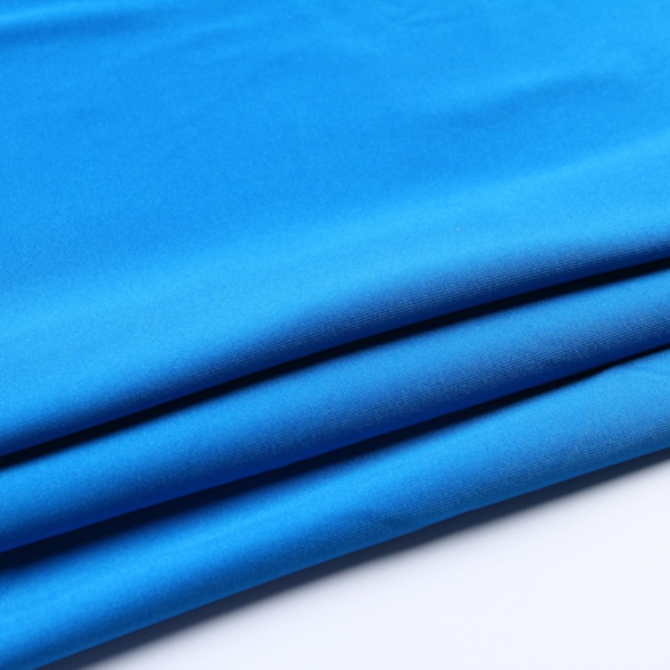 涤氨空气层弹力布 双面夹丝太空层 健康拉架布 针织服装面料