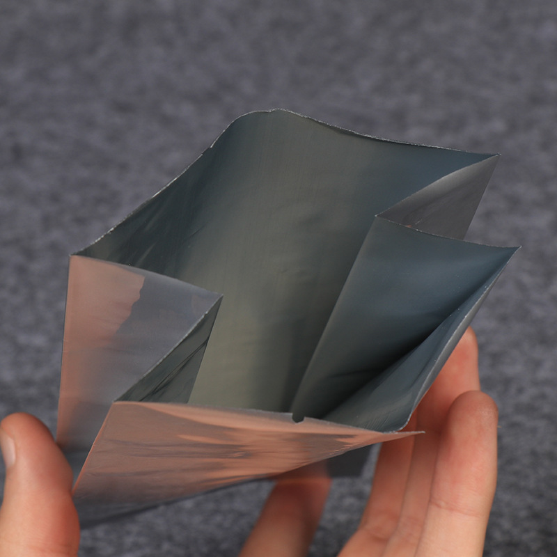 纯铝箔塑料中封包装袋风琴袋避光茶叶礼品袋子密封试装食品包装袋