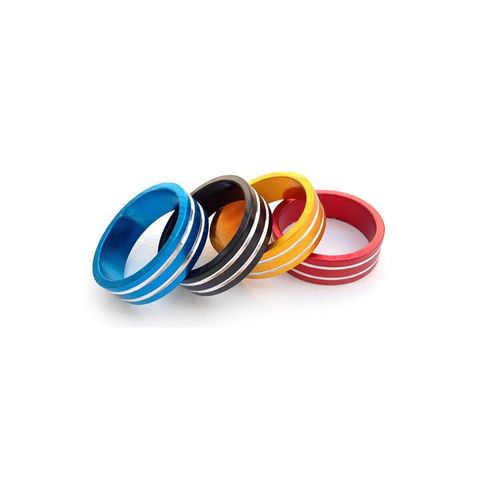 Mountain bike front fork stem washer aluminum alloy color \ spacer ring 28.6*10mm red/black/blue/gold white