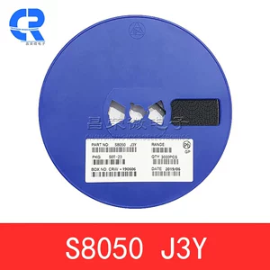 S8050 патч-транзистор шелкография J3Y SOT-23 0.5A 25V NPN транзистор с высоким током на складе