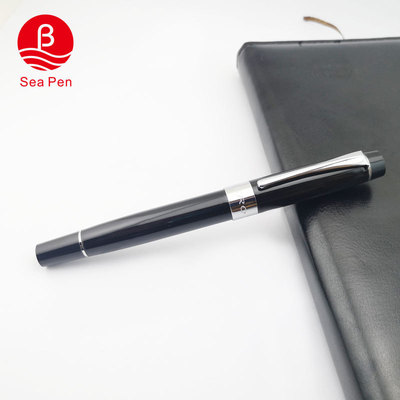 High-end Exhibition gift Baozhu pen write Smooth Signature pen Customizable color logo direct deal