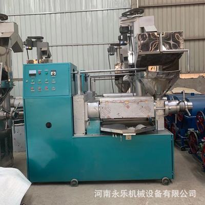 new pattern Rapeseed fully automatic Oil press Hot and cold Dual use fully automatic Oil press factory Peanut oil press