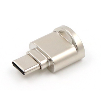 厂家直供USB3.1读卡器单TF高速TYPE-C适用华为手机读卡器MAC|ms