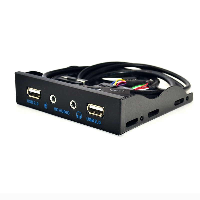 USB2.0 аудио мягкий накопитель передняя панель 3,5 дюйма 9pin к панели U2 HD-AUDIO