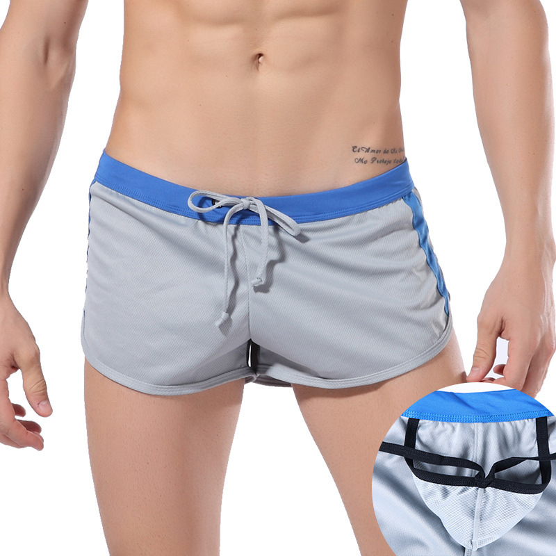 Men's Shorts Summer Sports Pants Three-point Pants Loose Fitness Running Youth Shorts Men's Quick-drying Beach Pants