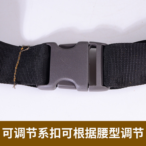 Amazon thickened waist bag high-altitude hardware welding apron anti-heat wear-resistant electrode tool bag