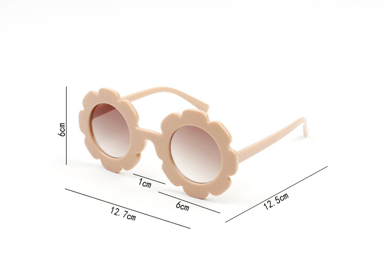 Moda coreana moda infantil pequeas flores gafas de sol moda beb lindo modelos gafas de sol gafas nios y nias gafas de sol de personalidad al por mayor nihaojewelrypicture4