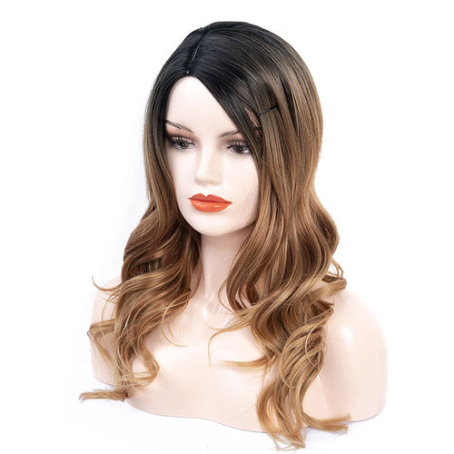 Wavy Hair Wigs Curly Hair Wigs Specially designed for OEM OEM wig with gradient side big wave wig