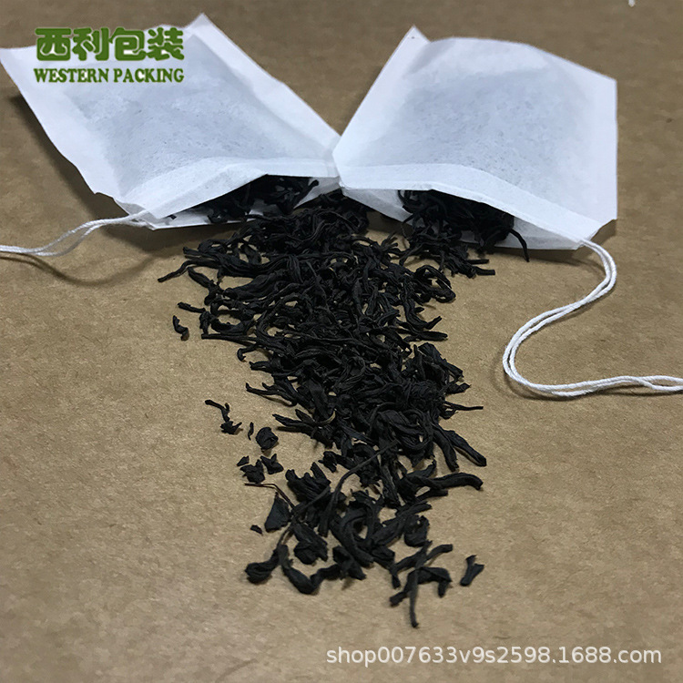 抽线茶叶过滤纸茶包袋一次性木浆纸过滤袋/可定制LOGO